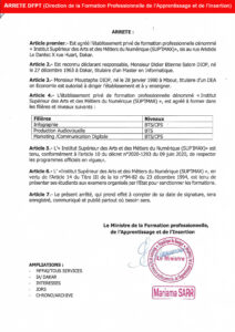 Agrément DFPT